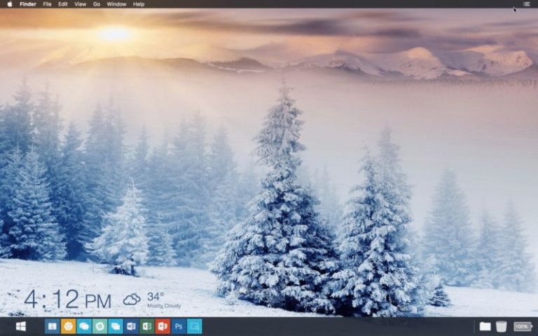 how to download freaking cool theme for making windows 10 into mac